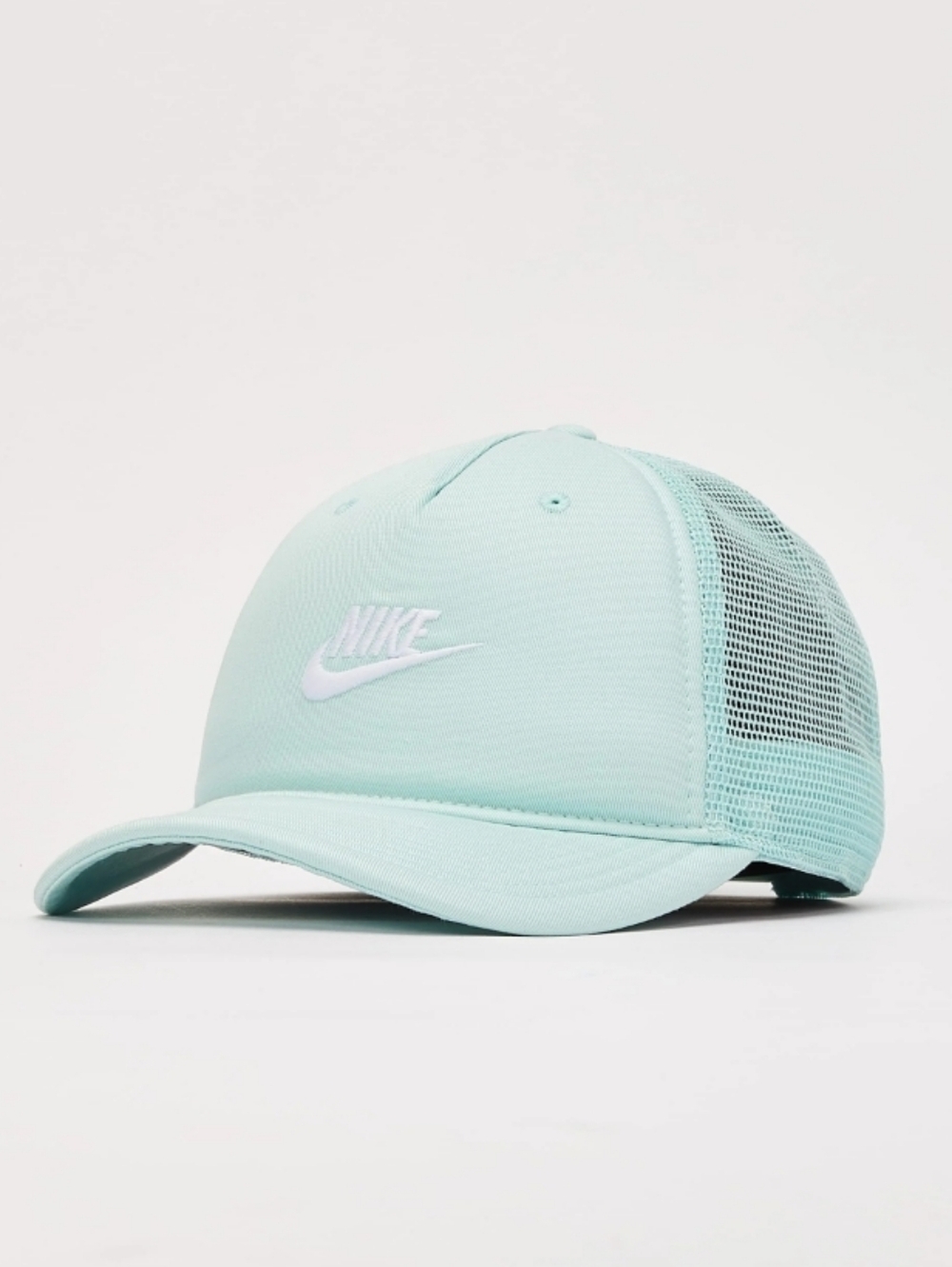 NWT Unisex Nike Rise Structured Light Mint Mesh-Back Trucker Cap